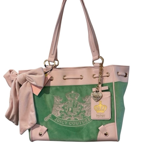 Juicy Couture Handbags - New viral Juicy Couture Scottie Dogs Daydreamer in Retro Green and pink!

.